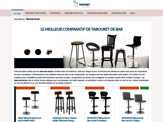 image du site http://tabouret-de-bar.net/