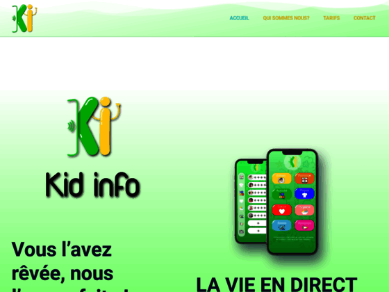 image du site http://web.kidinfo.ch