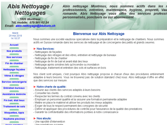 image du site http://www.abis-nettoyage-nettoyages.ch