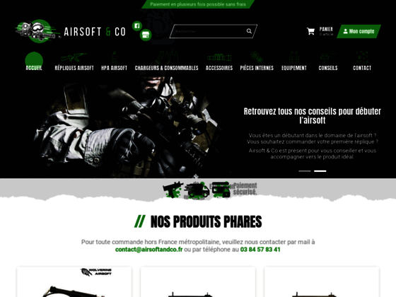 image du site http://www.airsoftandco.fr/