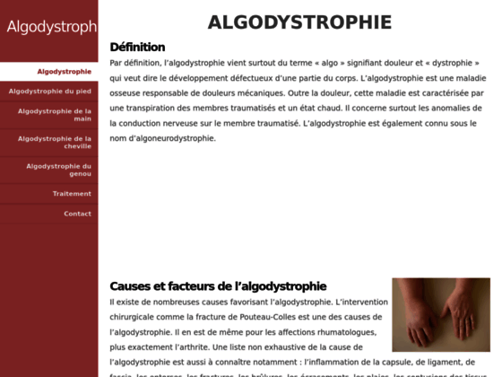 image du site http://www.algodystrophie.info