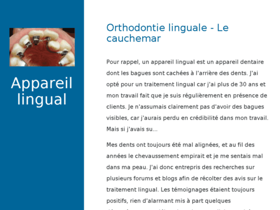 image du site http://www.appareil-lingual.fr