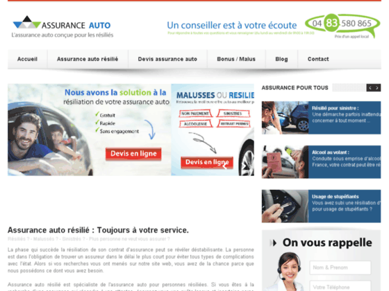 image du site http://www.assurances-auto-resilie.fr/