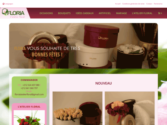 image du site http://www.atelier-floral-marrakech.com