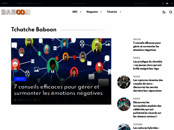 image du site http://www.baboon.fr