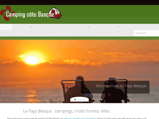 Détails : Annuaire des campings situés sur la côte basque