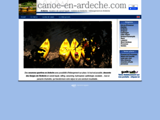 Canoe en Ardèche pour un week end sportif en Ardèche