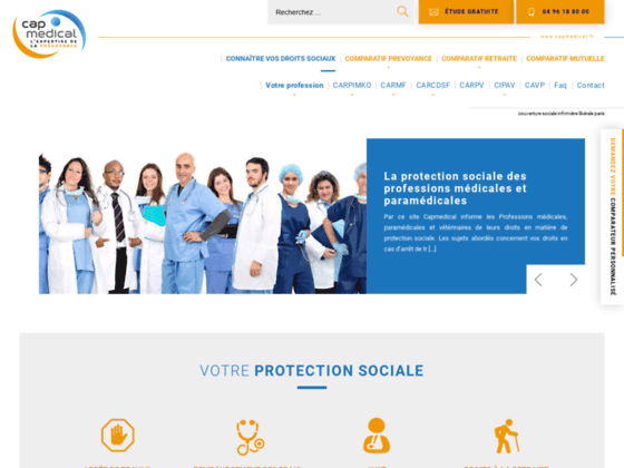Détails : Cap Médical, protection sociale des professions libérales