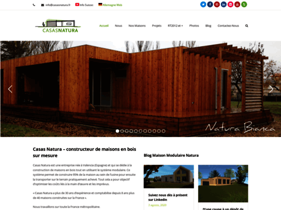 Détails : Maison en Bois Casas Natura France