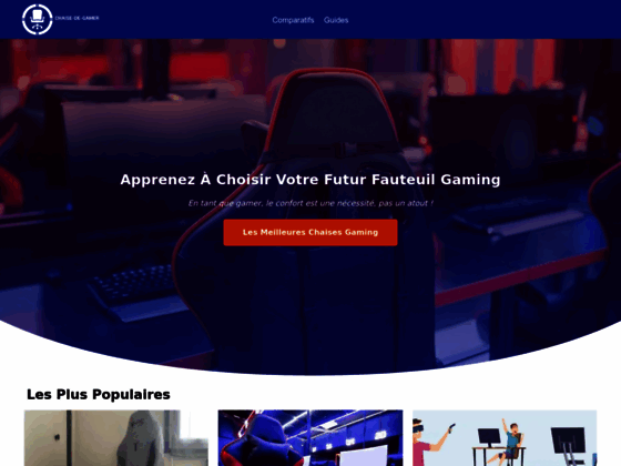 image du site http://www.chaise-de-gamer.fr