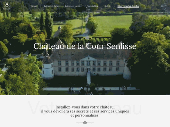 image du site http://www.chateaucoursenlisse.fr/