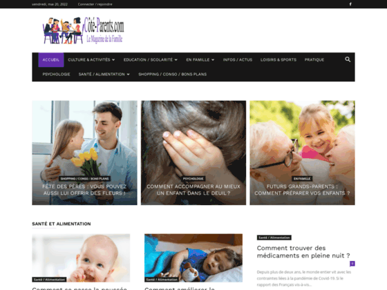 image du site http://www.cote-parents.com