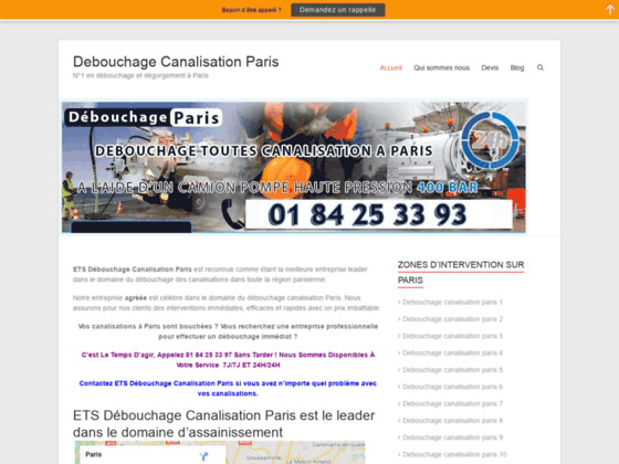 image du site http://www.debouchage-canalisation-wc-paris.com/