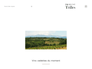 Domaine Trilles - Vente de vin du Roussillon Tresserre 66 -