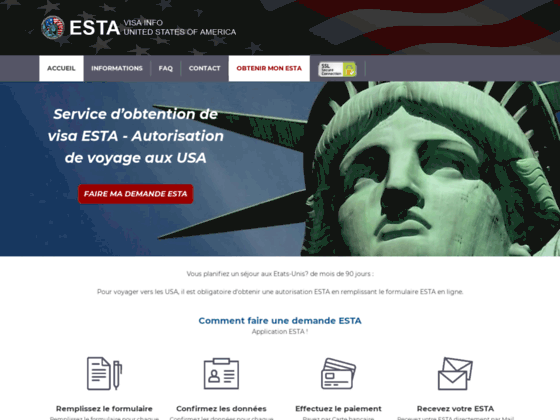 image du site http://www.esta-registration-online.com