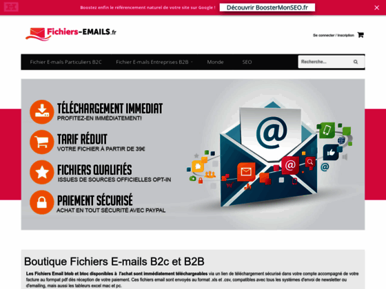 image du site http://www.fichiers-emails.fr/