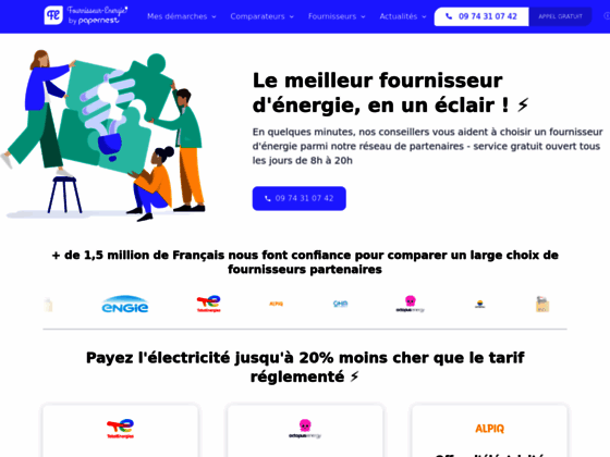image du site http://www.fournisseur-energie.com