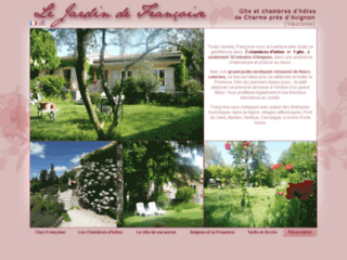 Chambres d'hôtes Avignon gîte de vacances Avignon : Le Jardin de Françoise