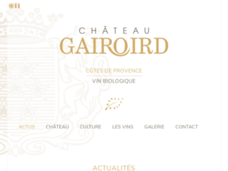 Détails : Château Gairoird
