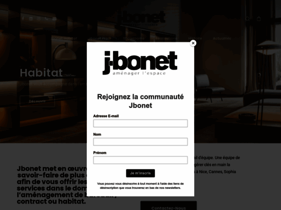 Détails : Design contemporain Jbonet