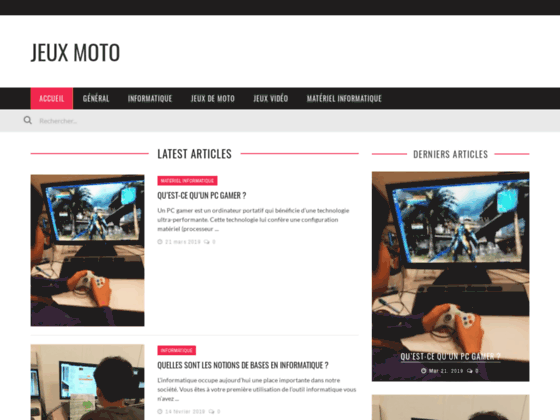 Détails : jeux de moto en ligne