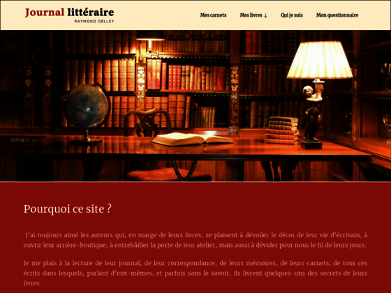 image du site http://www.journal-litteraire.ch