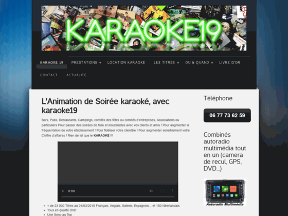 image du site http://www.karaoke19.com/