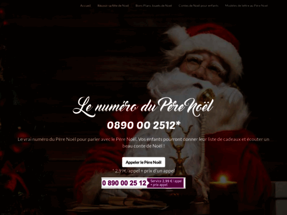 image du site http://www.le-telephone-du-pere-noel.fr