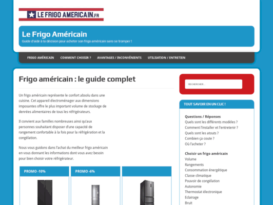 image du site http://www.lefrigoamericain.fr