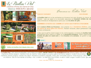 Chambres d'hotes et Gites de Charme - Avignon - Vaucluse - Provence:Le Pavillon Vert 