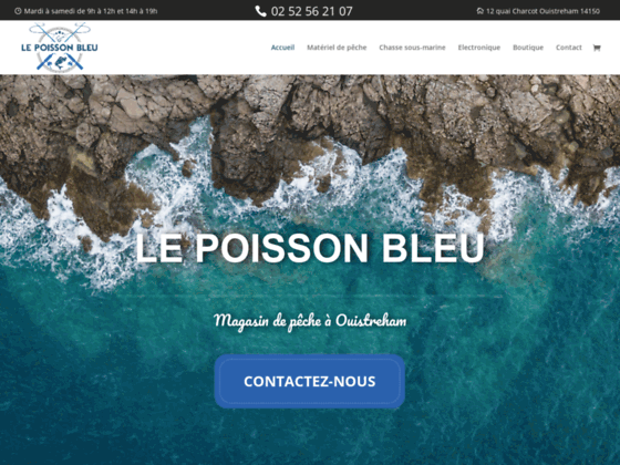 image du site http://www.lepoisson-bleu.fr/