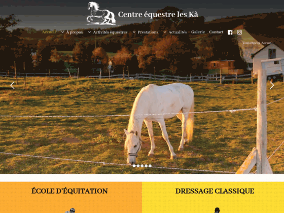 image du site http://www.leska-equitation.ch