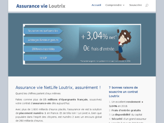 Détails : L'assurance-vie Loutrix, assurément.