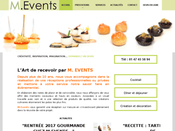 image du site http://www.m-events-traiteur.com