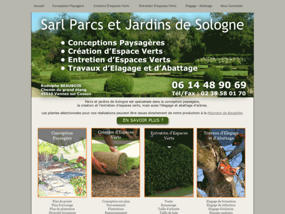 Parcs et jardins de Sologne