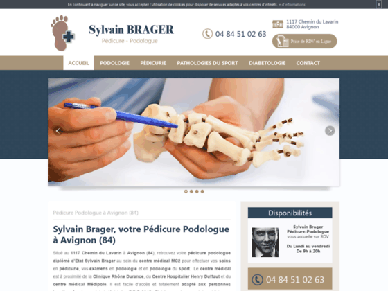 image du site http://www.pedicure-podologue-brager.fr/