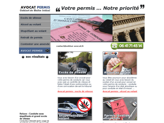 Détails : Avocat de permis de conduire paris