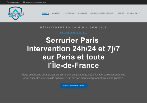 image du site http://www.serruriers-company.fr