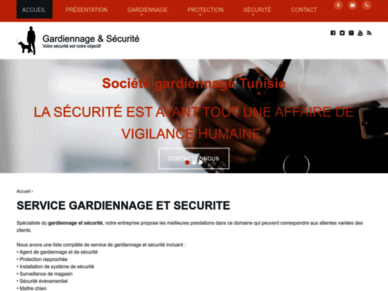 image du site http://www.societe-gardiennage-tunisie.com/agent-securite-tunisie.html