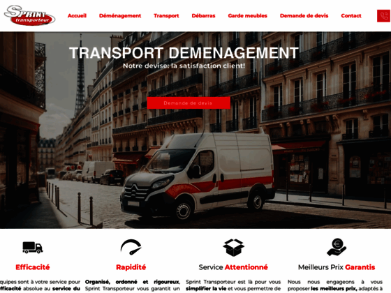 image du site http://www.sprint-transporteur.fr/