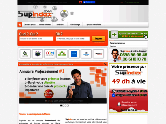 image du site http://www.supindex.com