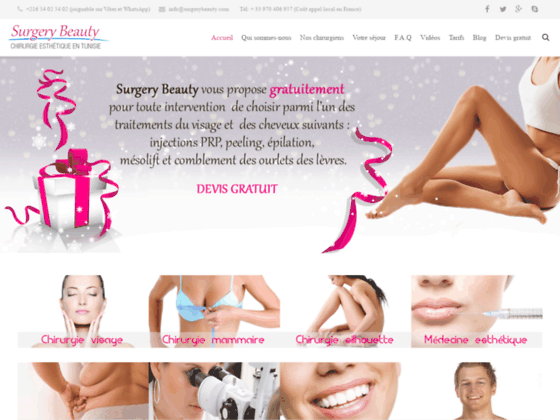 image du site http://www.surgerybeauty.com/