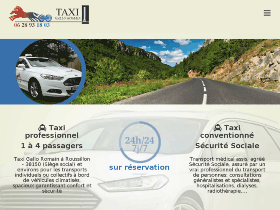 image du site http://www.taxigalloromain.fr/