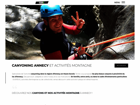 image du site http://www.terreo-canyoning.com
