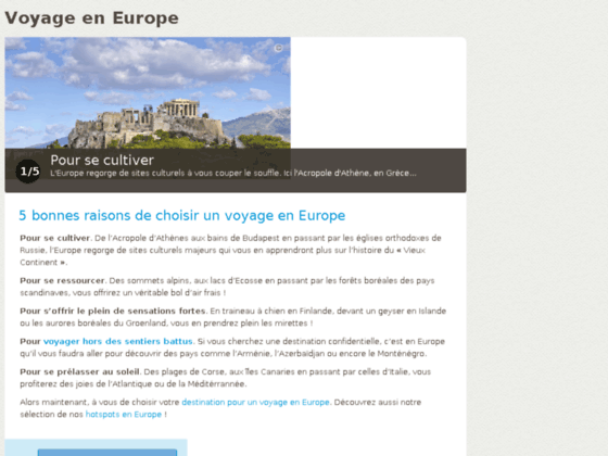 image du site http://www.voyageeurope.fr/