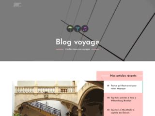 Blog Voyage