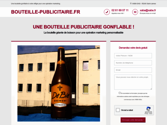 image du site https://bouteille-publicitaire.fr/