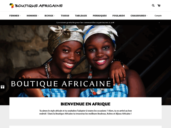 image du site https://boutique-africaine.com