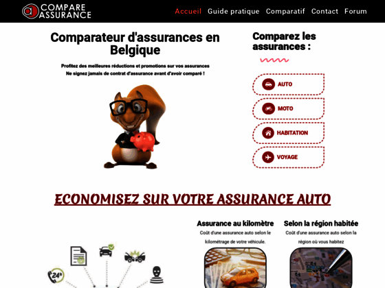 image du site https://compare-assurance.be/assurance-voyage/