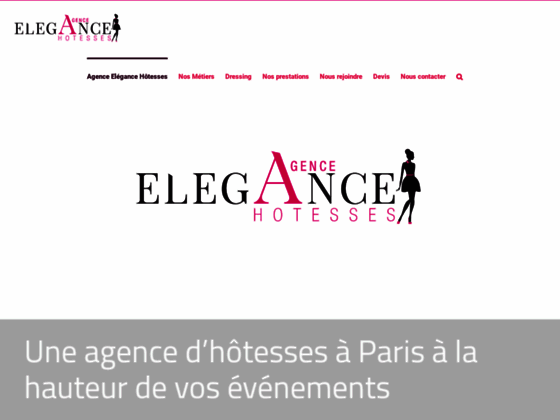 image du site https://elegance-hotesses.com/